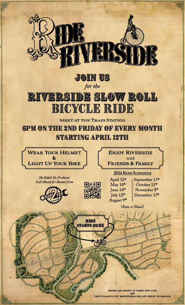 Ride Riverside 2024 Flyer